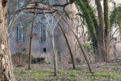 Levende dome voor beursstand @ Chateau d`Esquelbecq